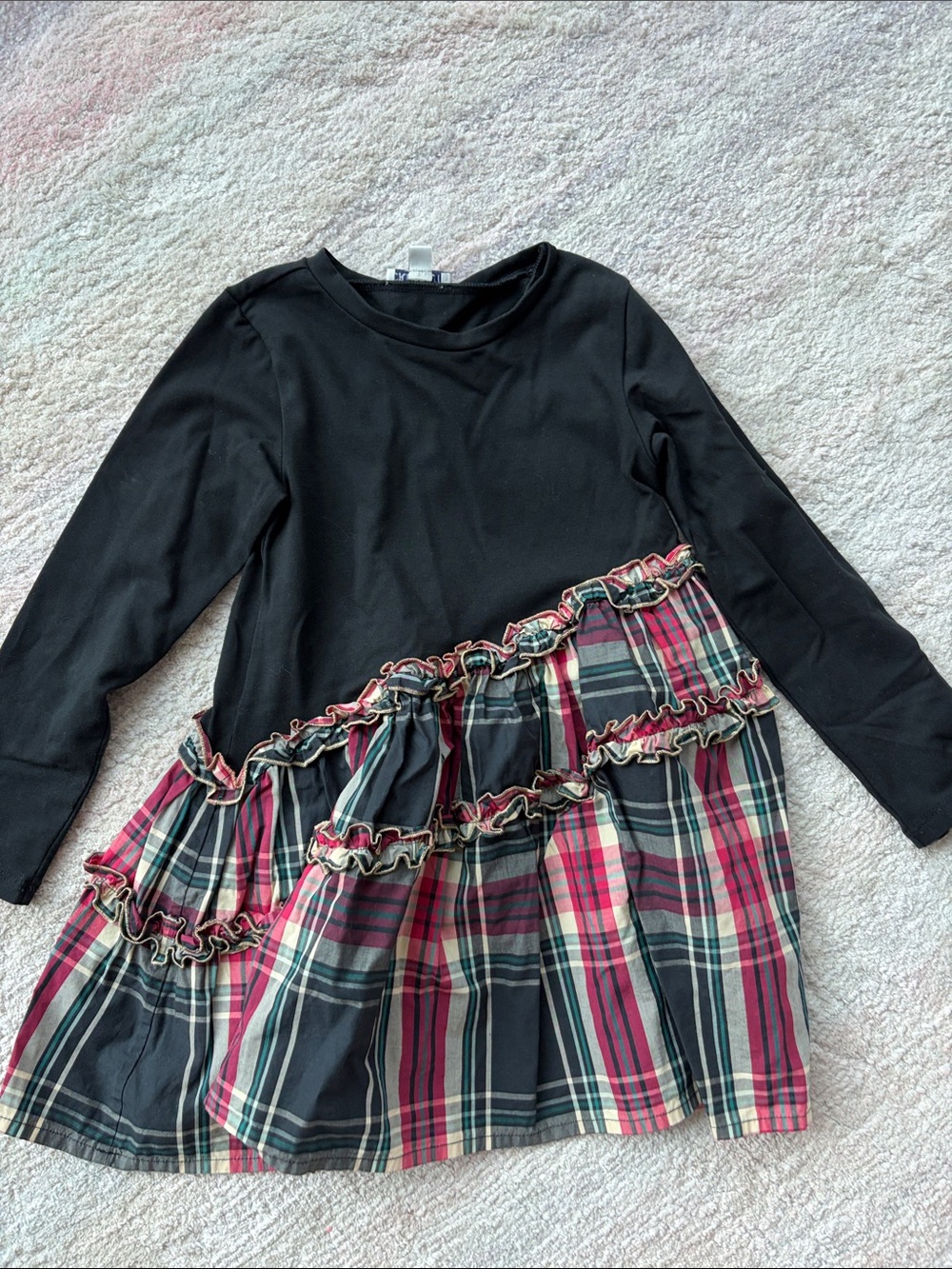 Jcrew Gorls Tartan Dress